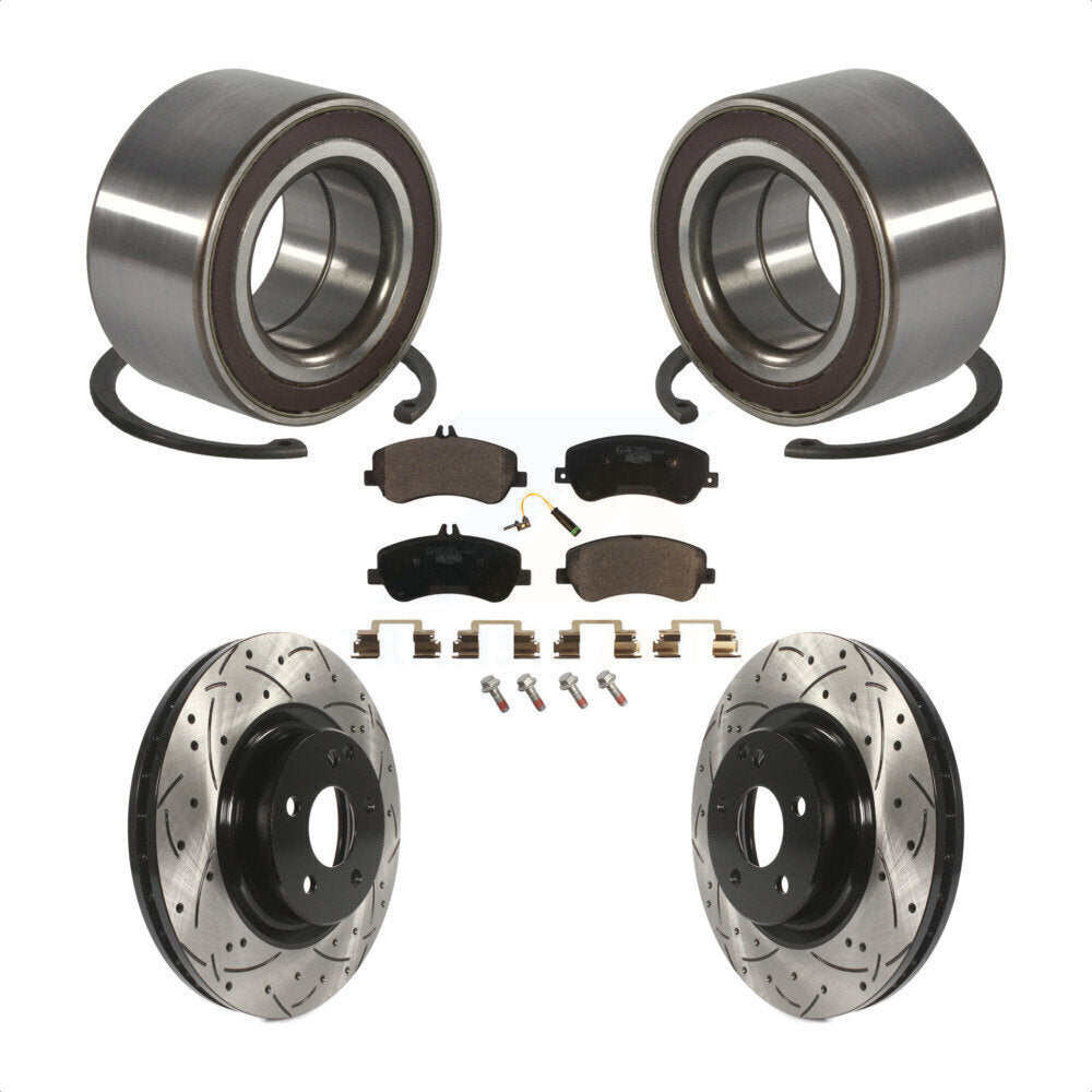 Transit Auto KBB-101225 Wheel Bearing for 2010-2015 Mercedes-Benz GLK250, Mercedes-Benz GLK350 - Front product image