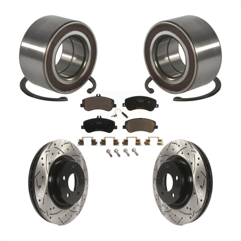 Transit Auto KBB-101225 Wheel Bearing for 2010-2015 Mercedes-Benz GLK250, Mercedes-Benz GLK350 - Front product image