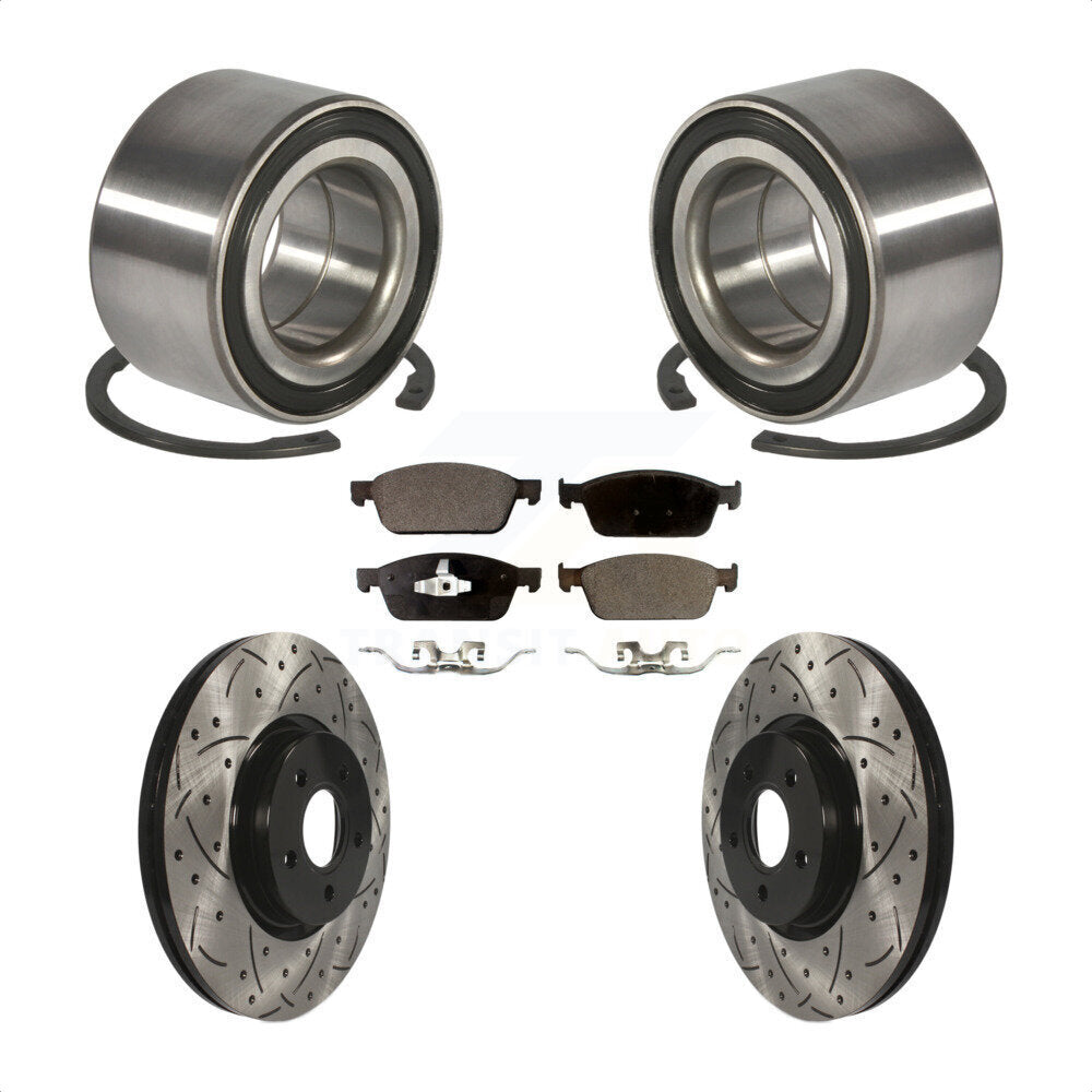 Transit Auto KBB-101231 Wheel Bearing for 2013-2018 Ford Focus - Front product image