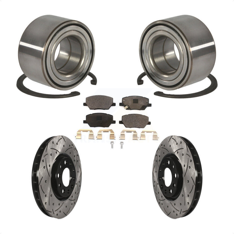 Transit Auto KBB-101238 Wheel Bearing for 2016-2018 Fiat 500X - Front product image