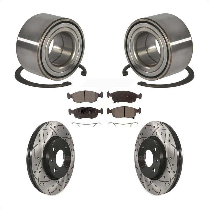 Transit Auto KBB-101239 Wheel Bearing for 2012-2017 Fiat 500 - Front product image