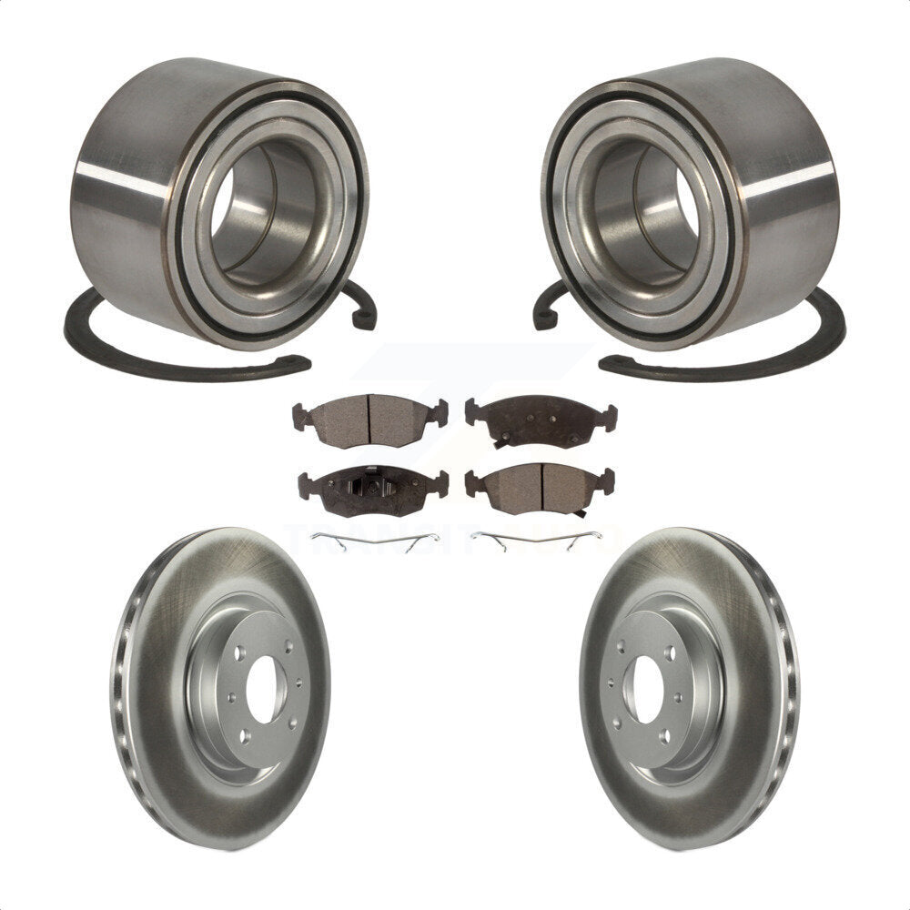 Transit Auto KBB-101510 Wheel Bearing for 2013-2019 Fiat 500 - Front product image