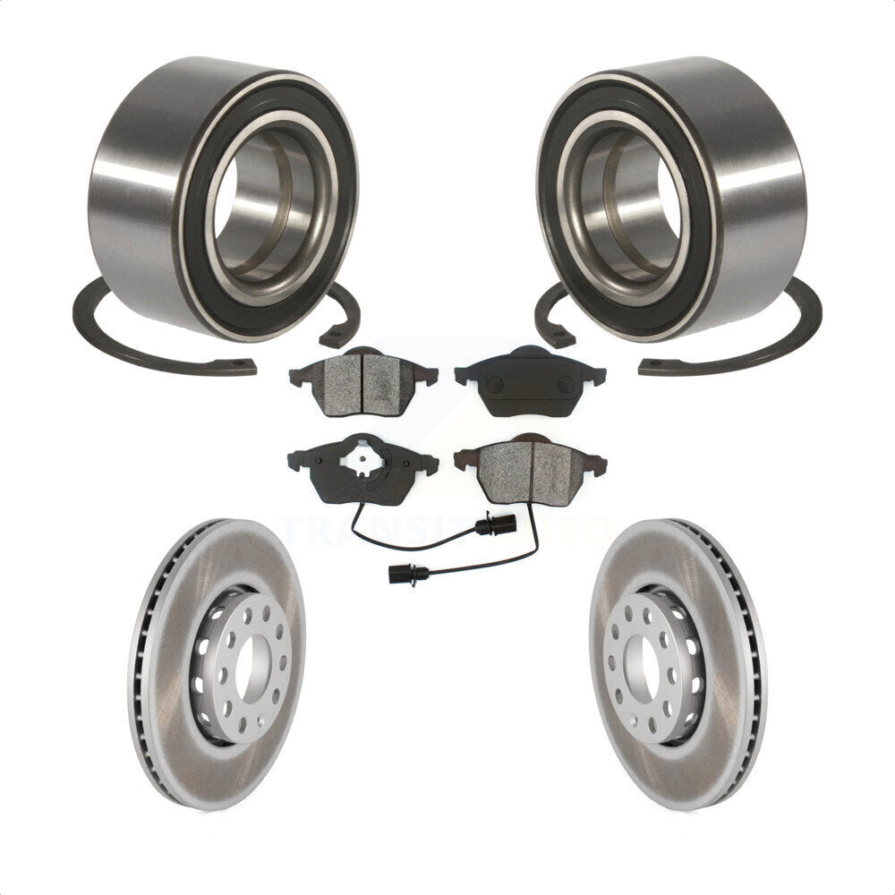 Transit Auto KBB-101588 Wheel Bearing for 1999-2005 Volkswagen Passat, Audi A4, Audi A6 - Front product image