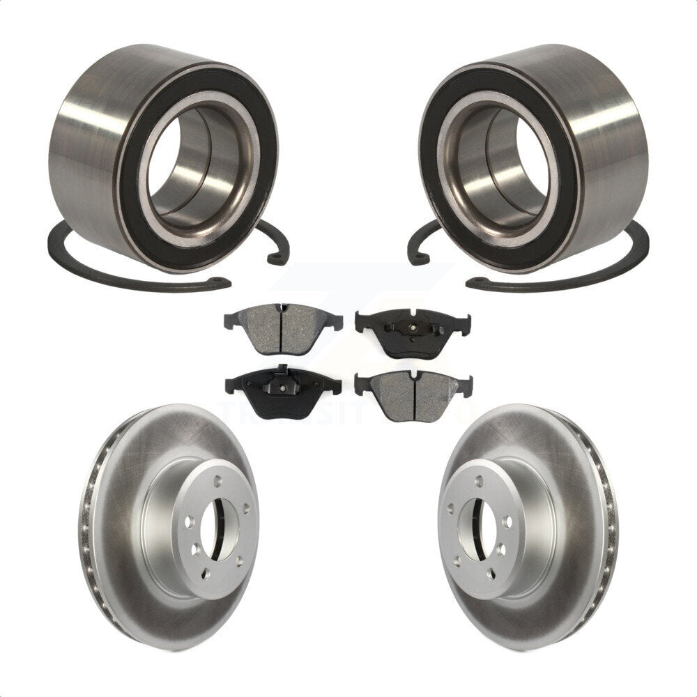 Transit Auto KBB-101705 Wheel Bearing for 2006-2010 BMW 528i xDrive, BMW 535i xDrive, BMW 528xi & more - Front product image