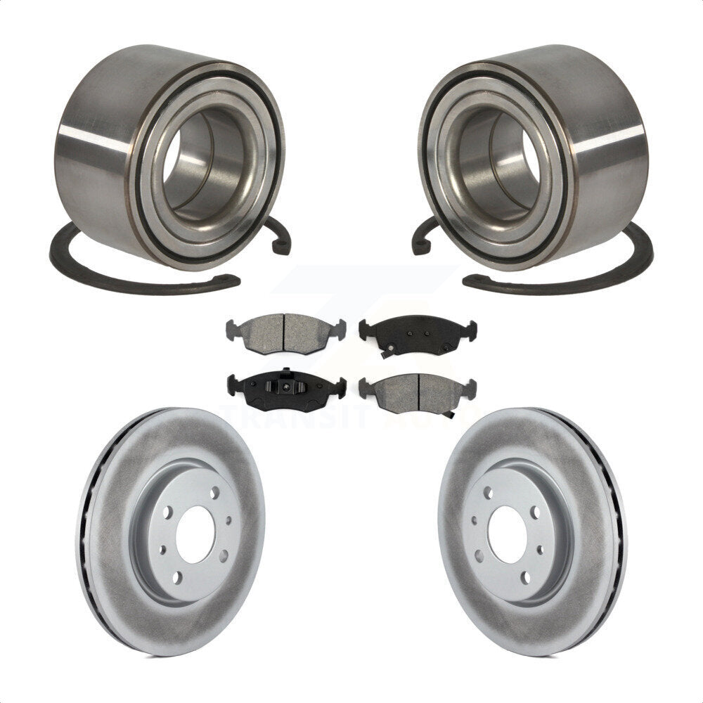 Transit Auto KBB-101808 Wheel Bearing for 2012-2017 Fiat 500 - Front product image