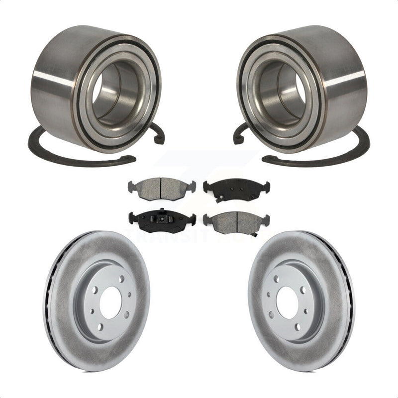 Transit Auto KBB-101808 Wheel Bearing for 2012-2017 Fiat 500 - Front product image