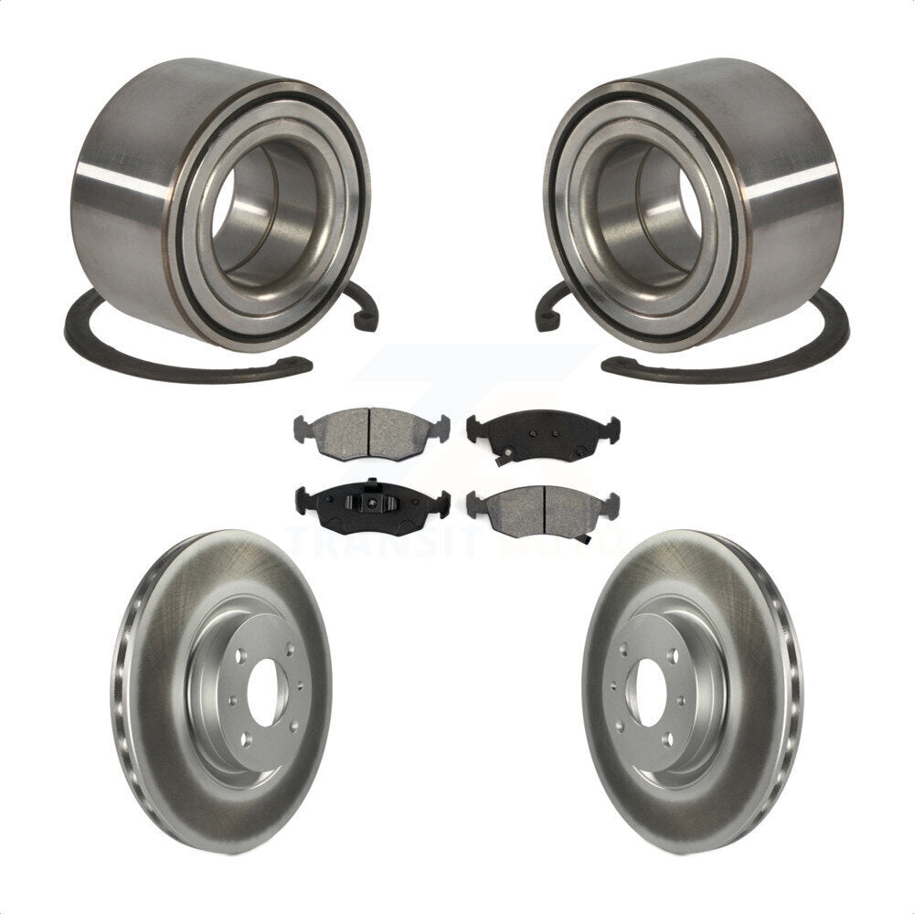Transit Auto KBB-101810 Wheel Bearing for 2013-2019 Fiat 500 - Front product image
