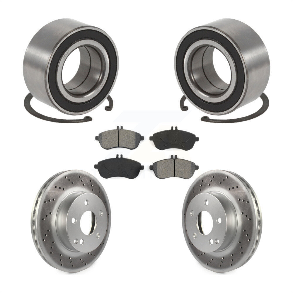 Transit Auto KBB-101843 Wheel Bearing for 2010-2012 Mercedes-Benz C250 - Front product image