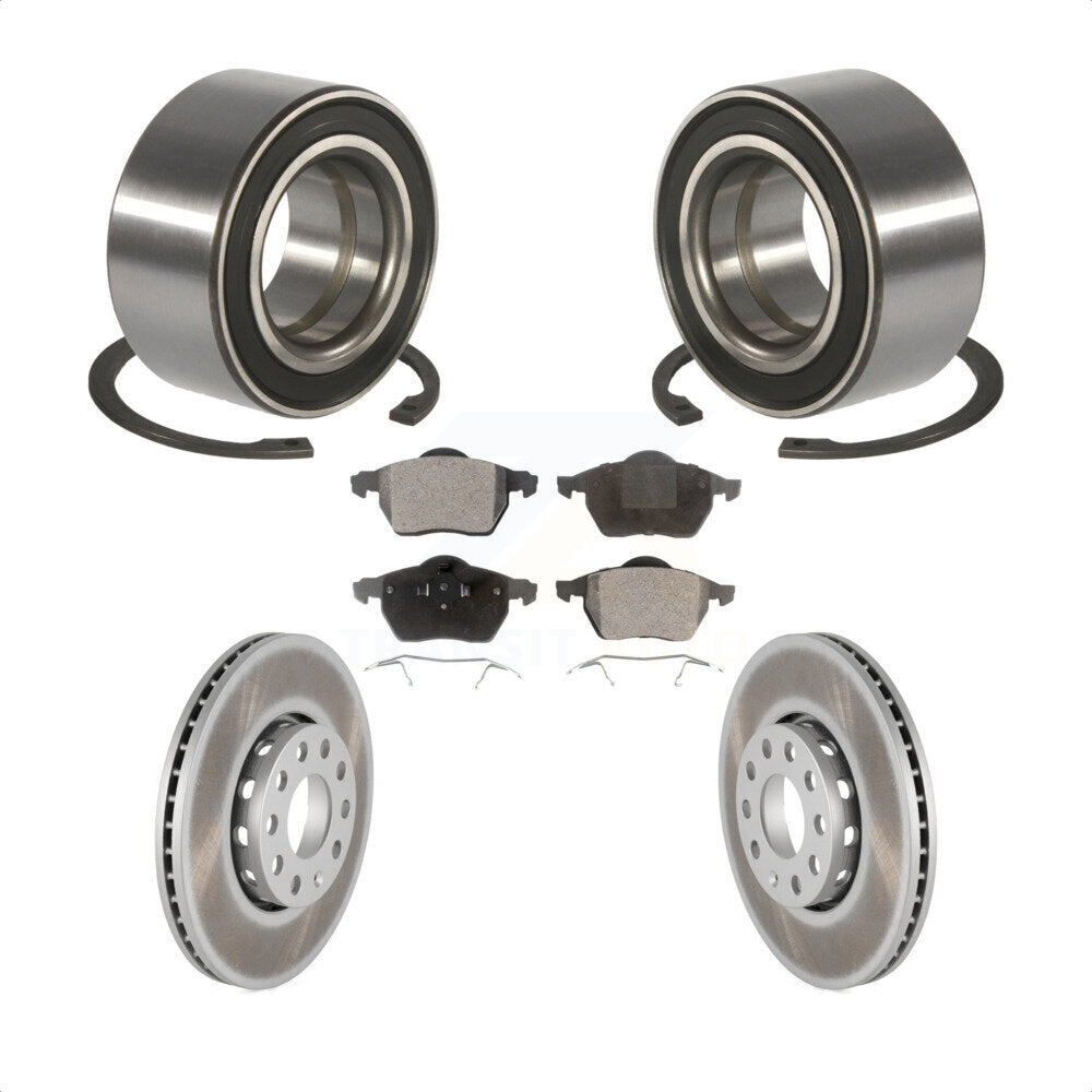 Transit Auto KBB-101880 Wheel Bearing for 1999-2005 Volkswagen Passat, Audi A4, Audi A6 - Front product image