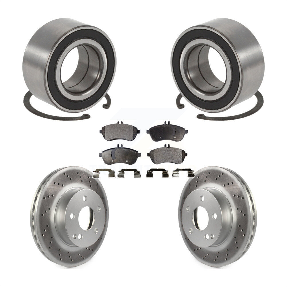 Transit Auto KBB-102156 Wheel Bearing for 2010-2012 Mercedes-Benz C250 - Front product image