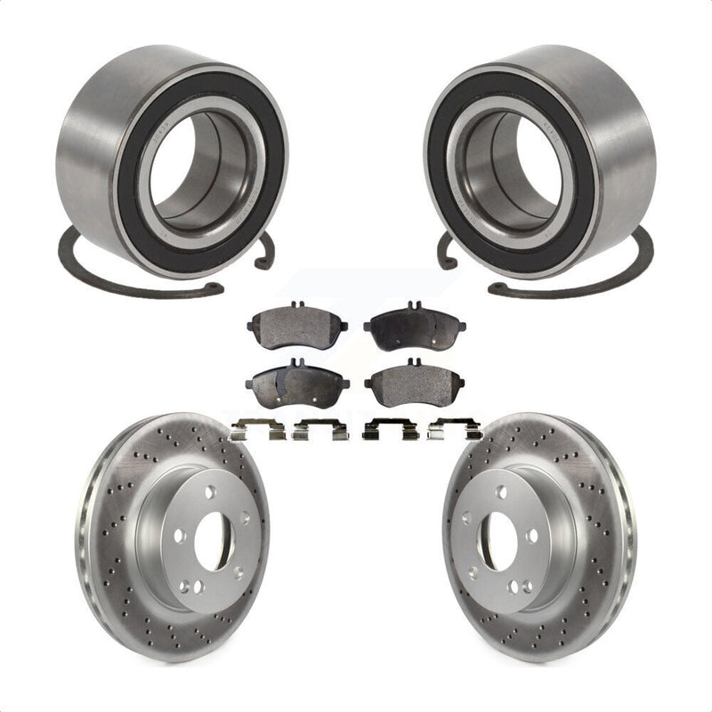 Transit Auto KBB-102156 Wheel Bearing for 2010-2012 Mercedes-Benz C250 - Front product image