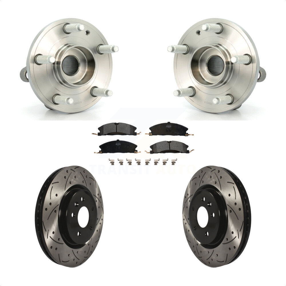 Transit Auto KBB-102853 Wheel Bearing and Hub Assembly for 2013 Ford Explorer - Front product image