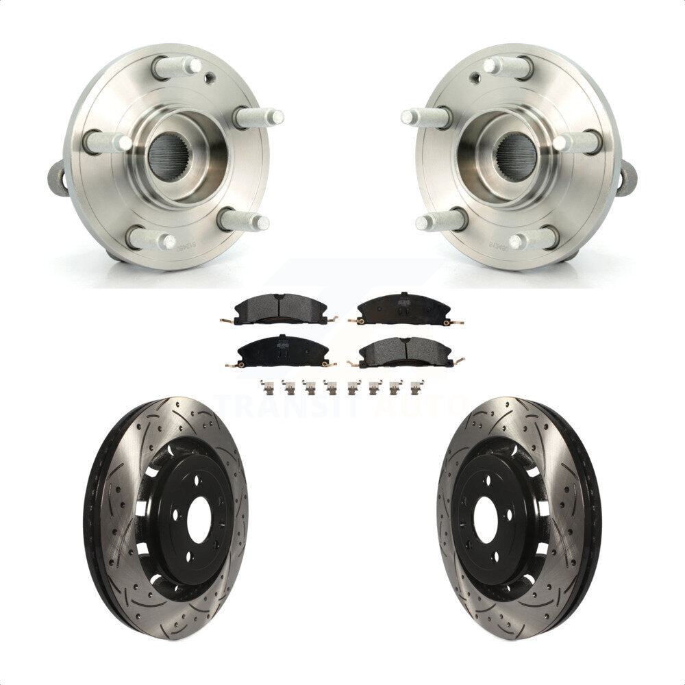 Transit Auto KBB-102854 Wheel Bearing and Hub Assembly for 2013-2019 Ford Explorer, Ford Police Interceptor Utility - Front product image