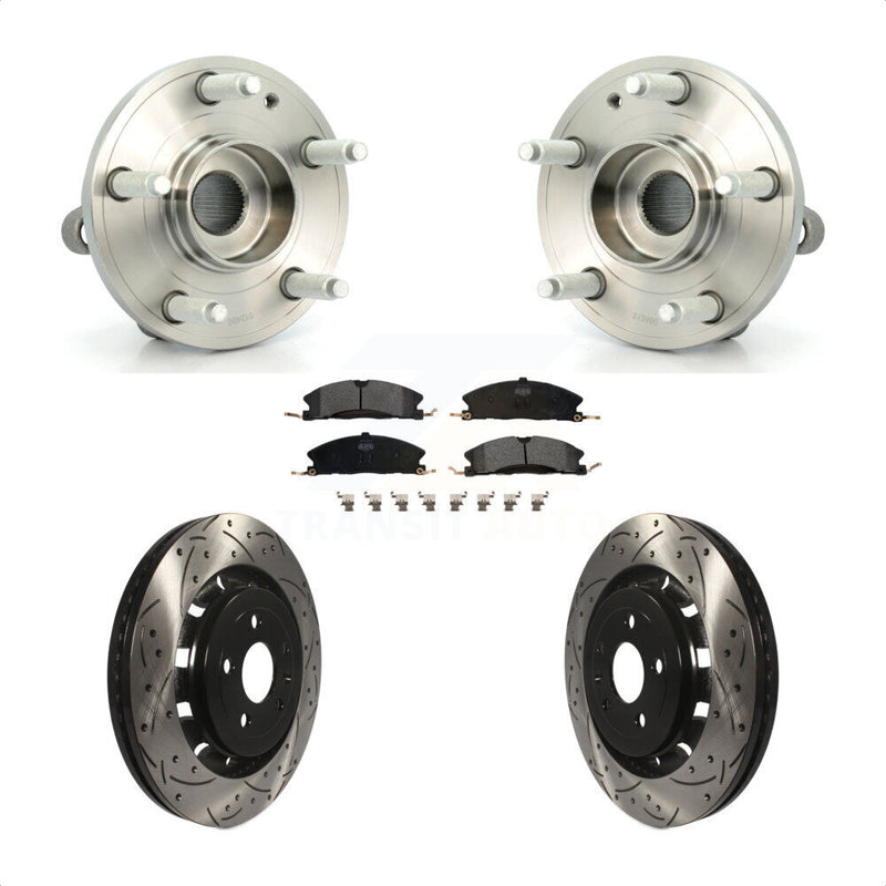 Transit Auto KBB-102854 Wheel Bearing and Hub Assembly for 2013-2019 Ford Explorer, Ford Police Interceptor Utility - Front product image