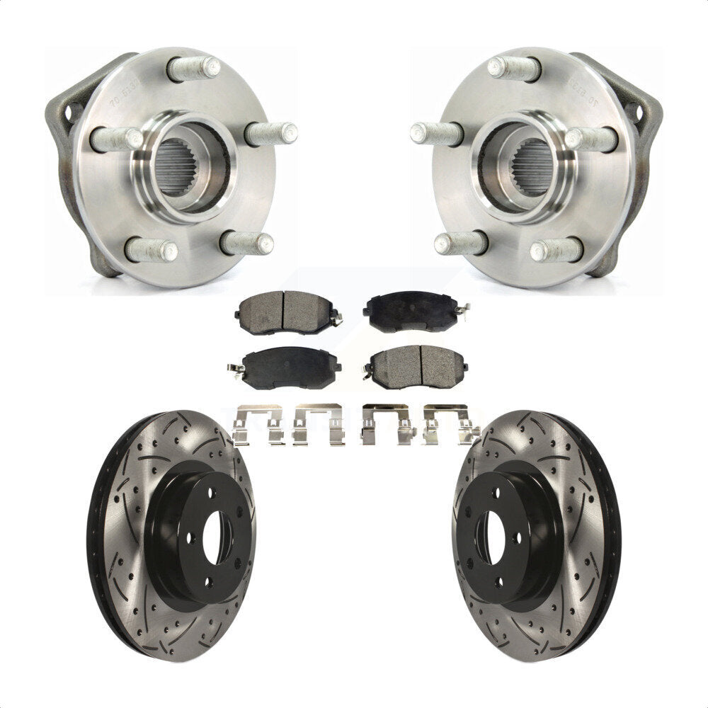 Transit Auto KBB-102865 Wheel Bearing and Hub Assembly for 2011-2013 Subaru Impreza - Front product image