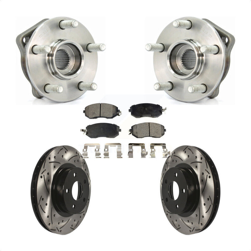 Transit Auto KBB-102865 Wheel Bearing and Hub Assembly for 2011-2013 Subaru Impreza - Front product image