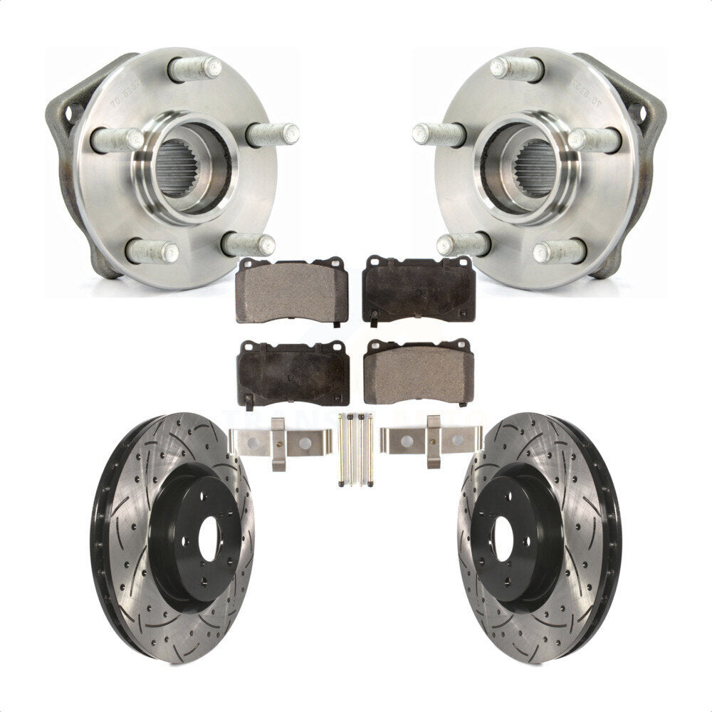 Transit Auto KBB-102867 Wheel Bearing and Hub Assembly for 2014 Subaru WRX - Front product image