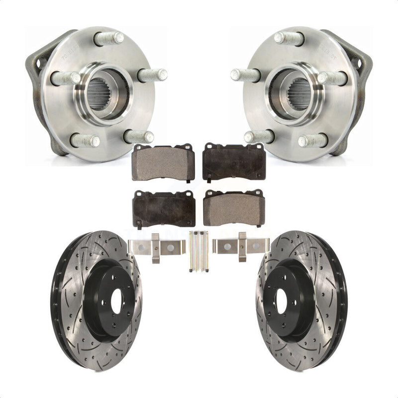 Transit Auto KBB-102867 Wheel Bearing and Hub Assembly for 2014 Subaru WRX - Front product image