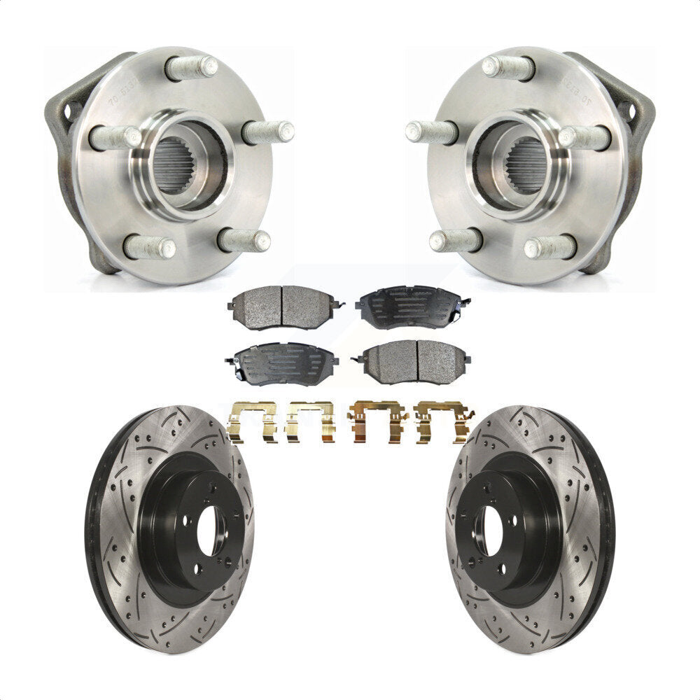 Transit Auto KBB-102868 Wheel Bearing and Hub Assembly for 2009 Subaru Legacy - Front product image