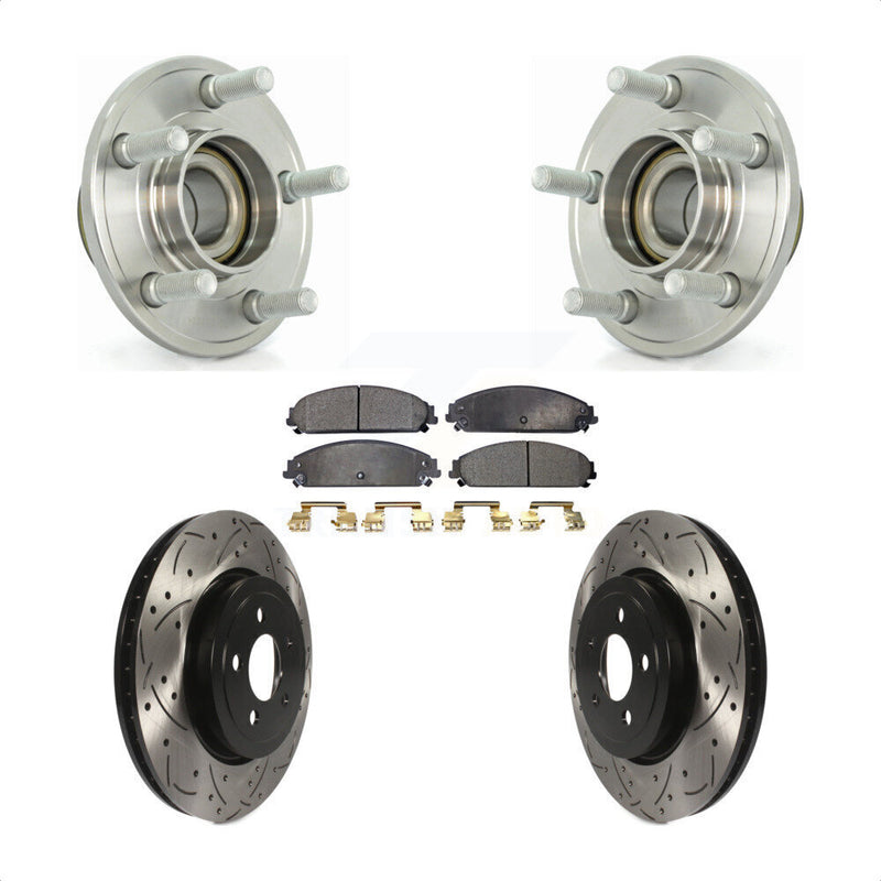 Transit Auto KBB-102875 Wheel Bearing and Hub Assembly for 2005-2014 Chrysler 300, Dodge Challenger, Dodge Charger & more - Front product image