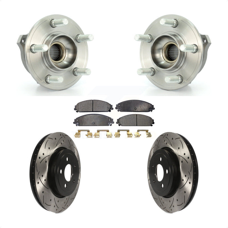 Transit Auto KBB-102877 Wheel Bearing and Hub Assembly for 2005-2023 Dodge Charger, Chrysler 300, Dodge Challenger & more - Front product image