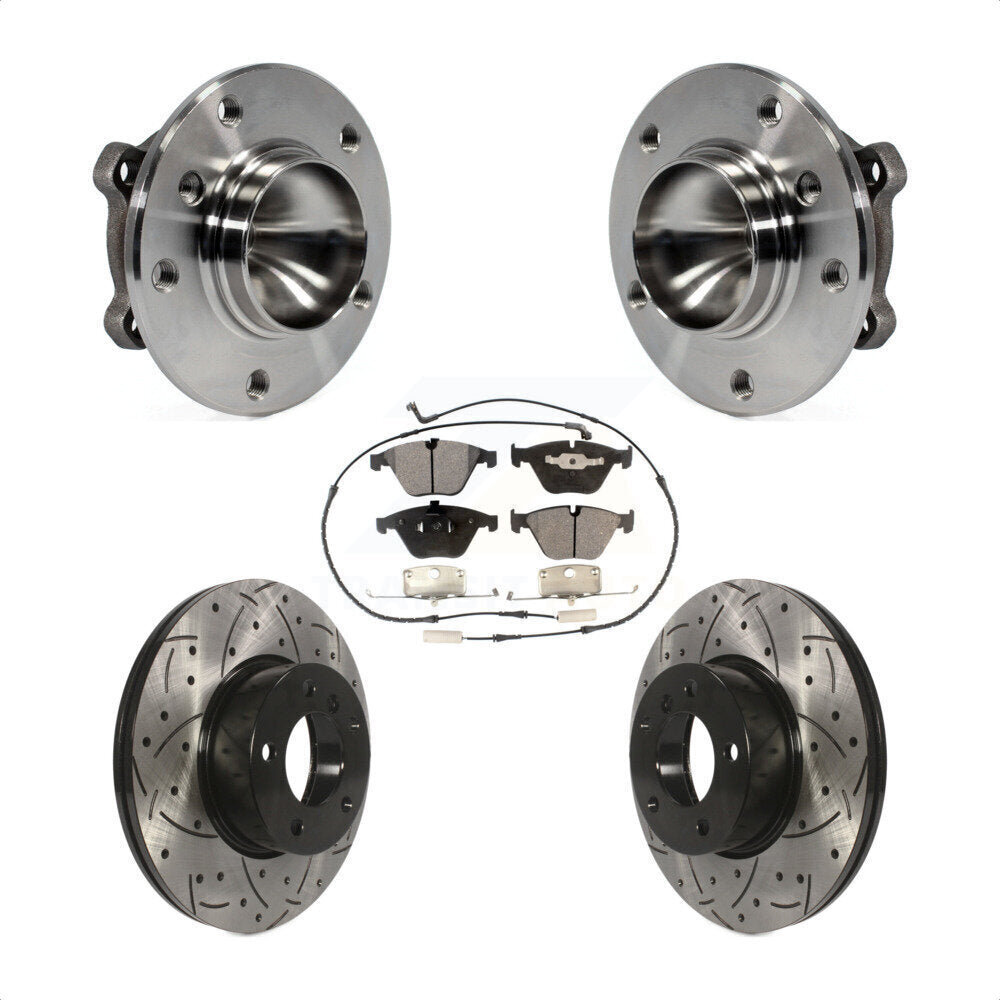 Transit Auto KBB-102887 Wheel Bearing and Hub Assembly for 2008-2015 BMW X1, BMW 328i, BMW 323i - Front product image