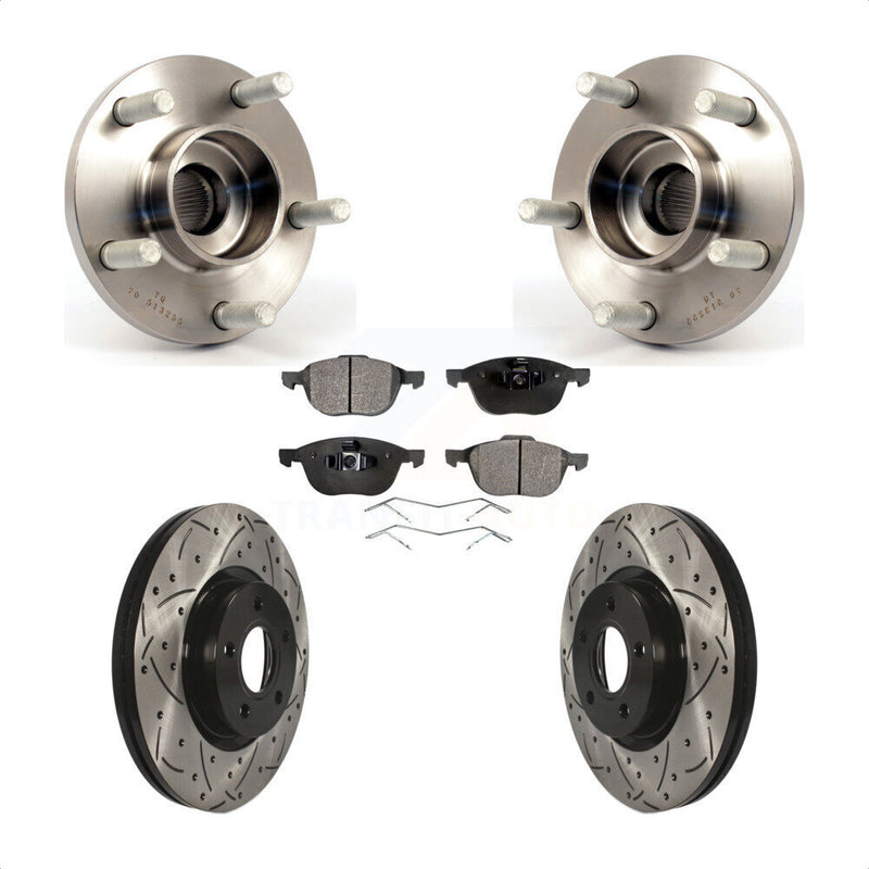 Transit Auto KBB-102888 Wheel Bearing and Hub Assembly for 2004-2013 Volvo C30, Volvo C70, Volvo S40 & more - Front product image