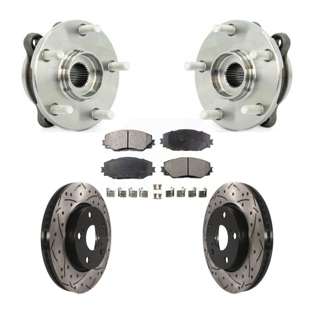 Transit Auto KBB-102892 Wheel Bearing and Hub Assembly for 2013-2018 Toyota RAV4 - Front product image