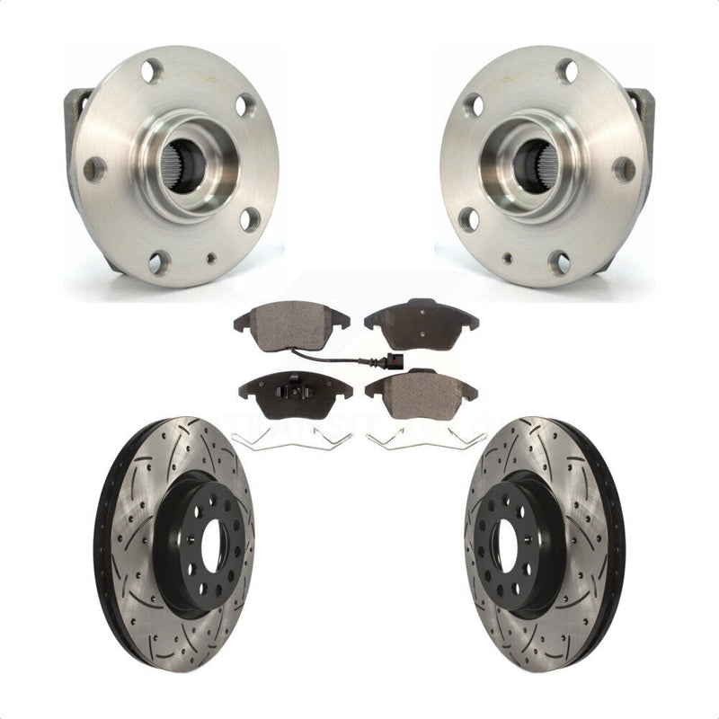 Transit Auto KBB-102893 Wheel Bearing and Hub Assembly for 2006-2009 Volkswagen GTI - Front product image