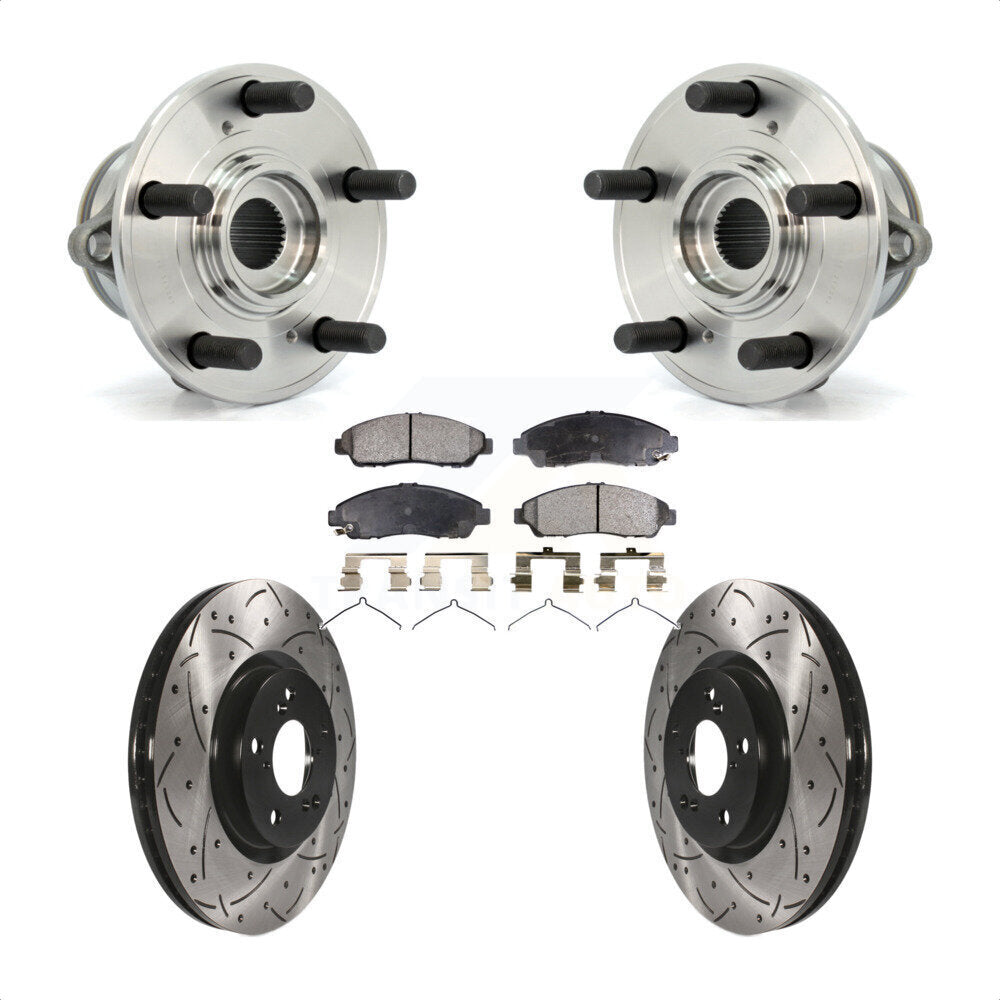 Transit Auto KBB-102903 Wheel Bearing and Hub Assembly for 2007-2015 Acura ZDX, Honda Pilot, Acura MDX - Front product image