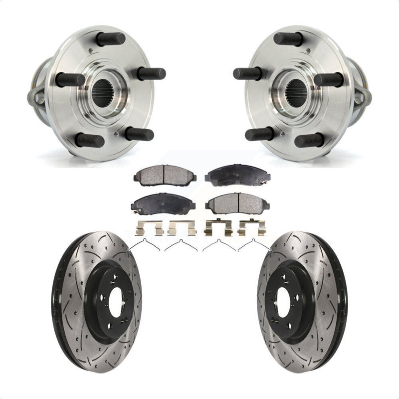Transit Auto KBB-102903 Wheel Bearing and Hub Assembly for 2007-2015 Acura ZDX, Honda Pilot, Acura MDX - Front product image