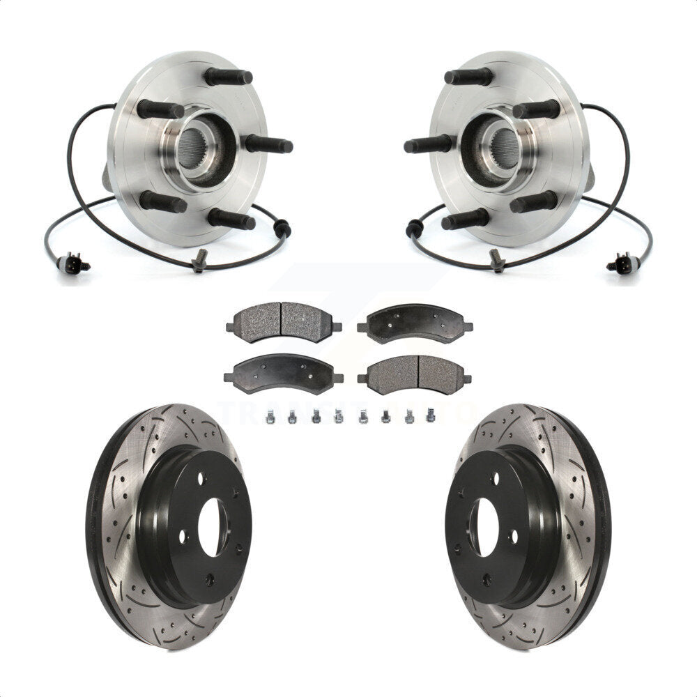 Transit Auto KBB-102905 Wheel Bearing and Hub Assembly for 2007-2009 Chrysler Aspen, Dodge Durango - Front product image