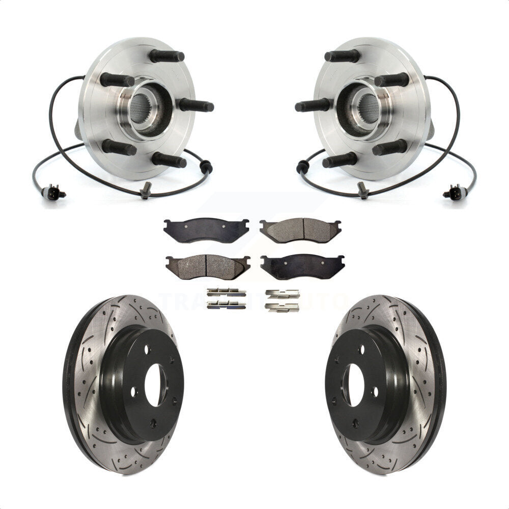 Transit Auto KBB-102906 Wheel Bearing and Hub Assembly for 2006 Dodge Durango - Front product image