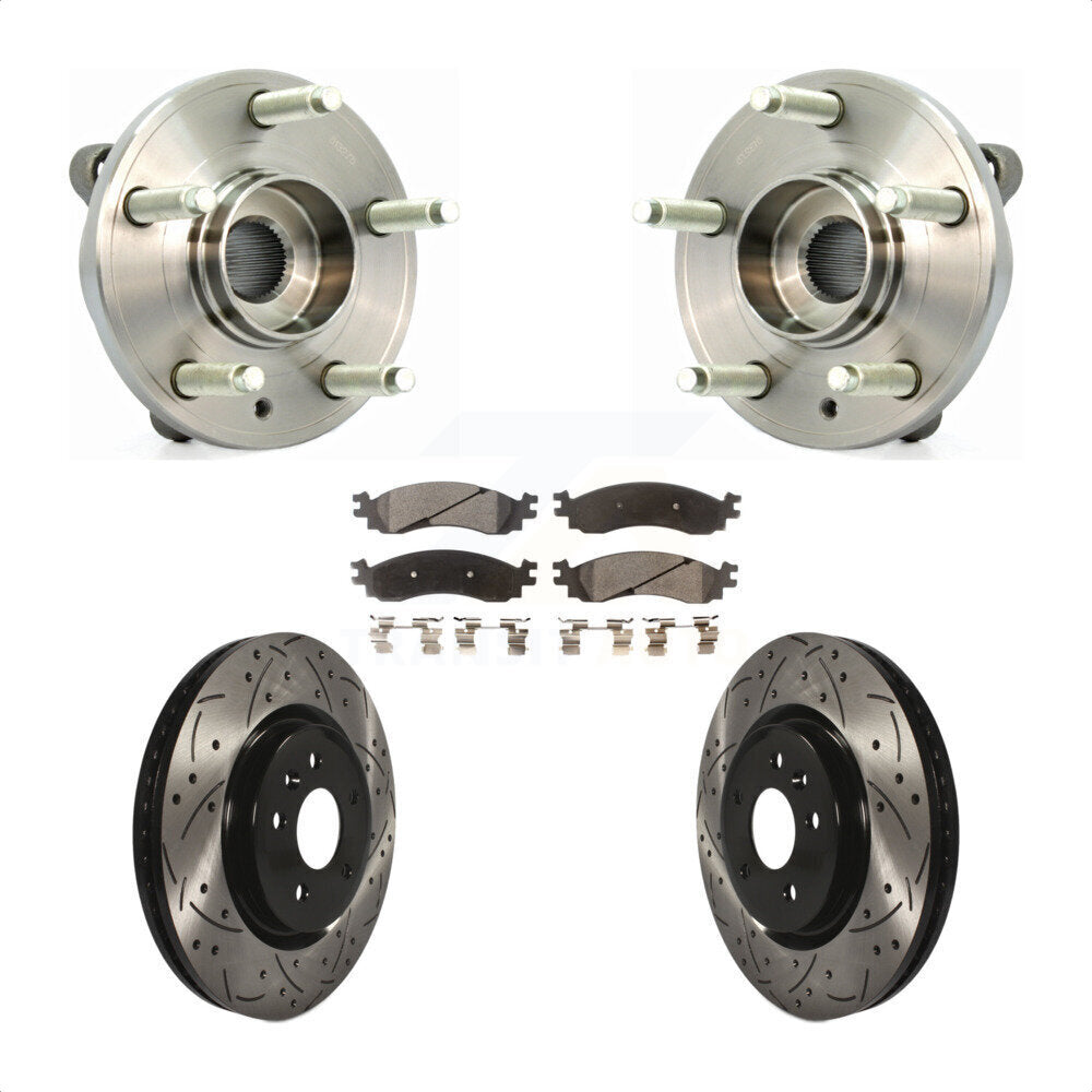 Transit Auto KBB-102910 Wheel Bearing and Hub Assembly for 2010-2012 Ford Taurus - Front product image