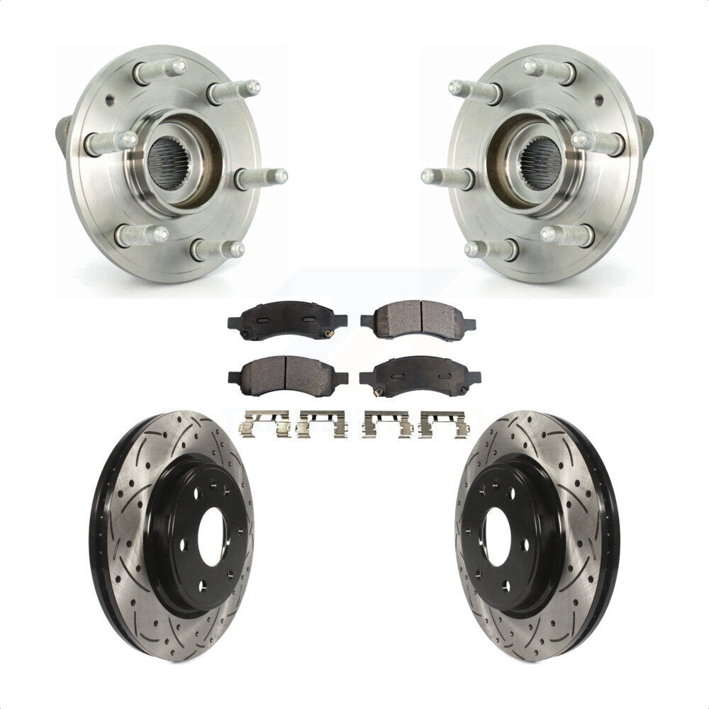 Transit Auto KBB-102914 Wheel Bearing and Hub Assembly for 2007-2017 GMC Acadia Limited, Chevrolet Traverse, Buick Enclave & more - Front product image