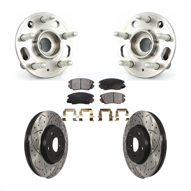 Transit Auto KBB-102923 Wheel Bearing and Hub Assembly for 2010-2020 GMC Terrain, Chevrolet Malibu Limited, Chevrolet Impala & more - Front product image