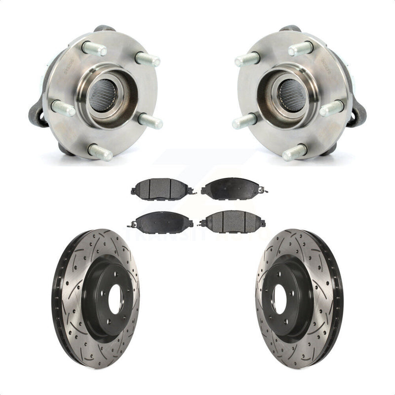 Transit Auto KBB-102930 Wheel Bearing and Hub Assembly for 2013-2020 Nissan Murano, INFINITI QX60, INFINITI JX35 & more - Front product image