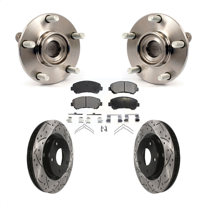 Transit Auto KBB-102932 Wheel Bearing and Hub Assembly for 2008-2015 Nissan Rogue Select, Nissan Rogue - Front product image