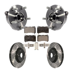 Transit Auto KBB-102936 Wheel Bearing and Hub Assembly for 2005-2017 Subaru Impreza, Subaru WRX STI - Front product image