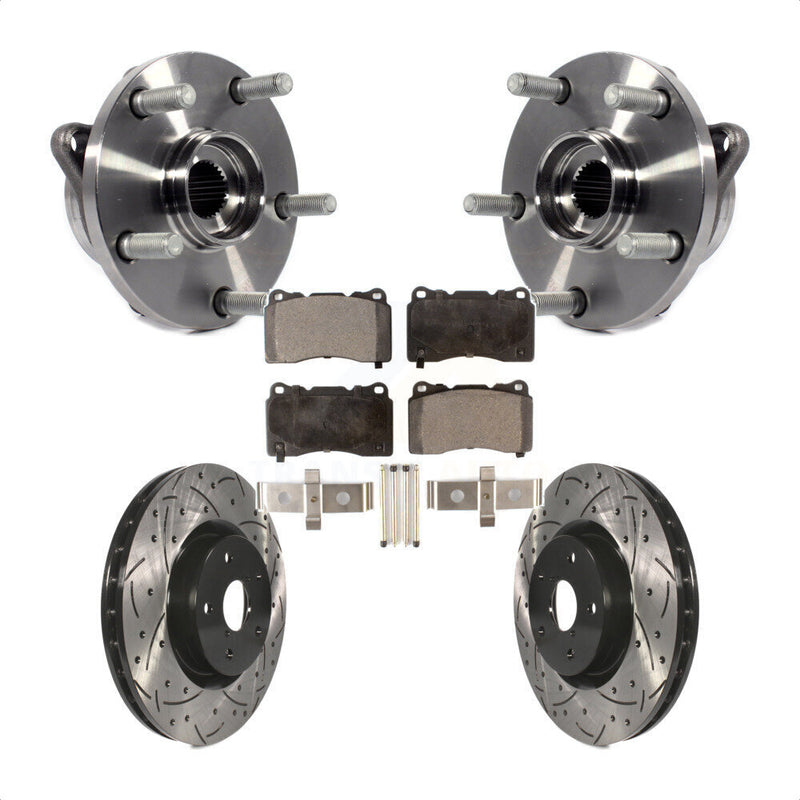 Transit Auto KBB-102936 Wheel Bearing and Hub Assembly for 2005-2017 Subaru Impreza, Subaru WRX STI - Front product image