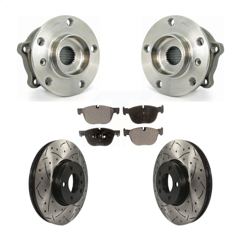 Transit Auto KBB-102940 Wheel Bearing and Hub Assembly for 2007-2019 BMW X6, BMW X5 - Front product image