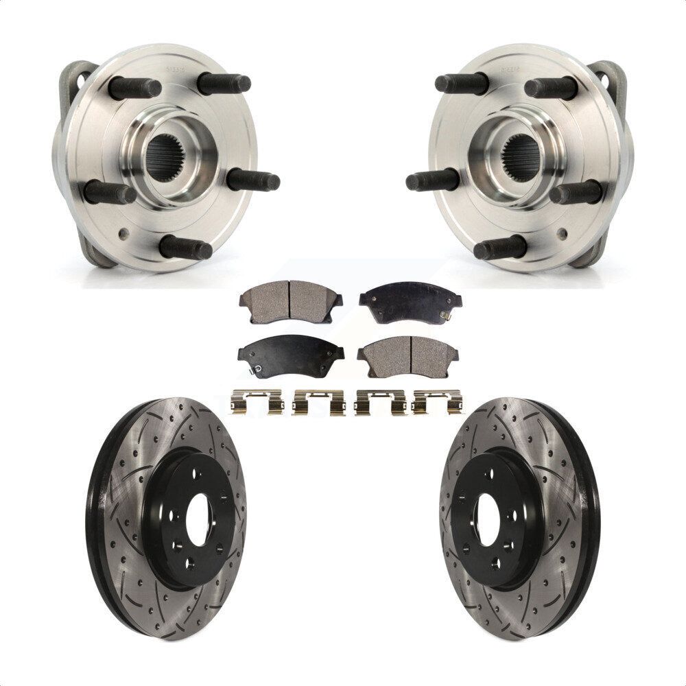 Transit Auto KBB-102945 Wheel Bearing and Hub Assembly for 2011-2016 Chevrolet Cruze Limited, Chevrolet Cruze - Front product image