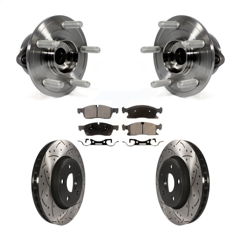 Transit Auto KBB-102949 Wheel Bearing and Hub Assembly for 2011-2023 Dodge Durango, Jeep Grand Cherokee - Front product image