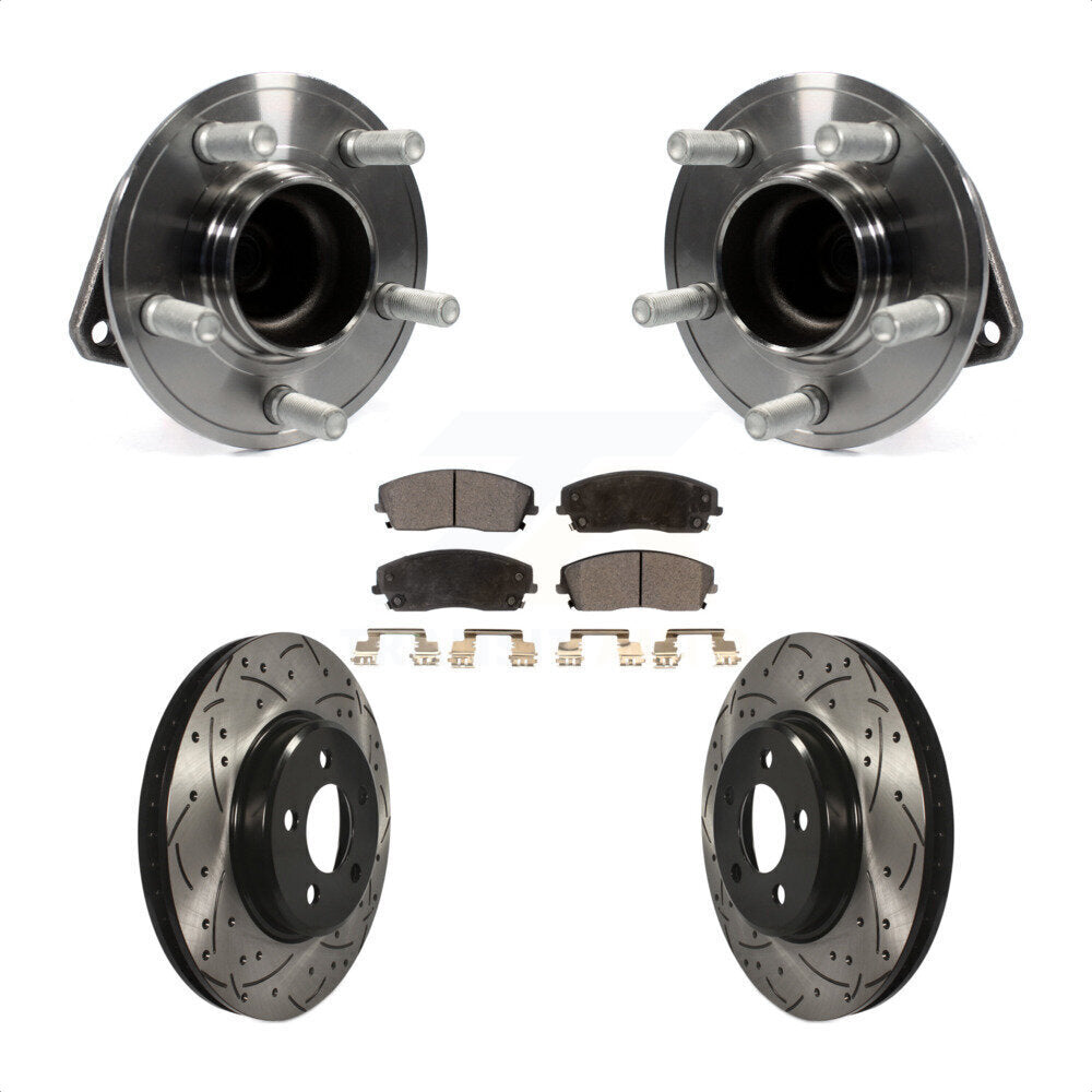 Transit Auto KBB-102951 Wheel Bearing and Hub Assembly for 2012-2023 Chrysler 300, Dodge Challenger, Dodge Charger - Front product image