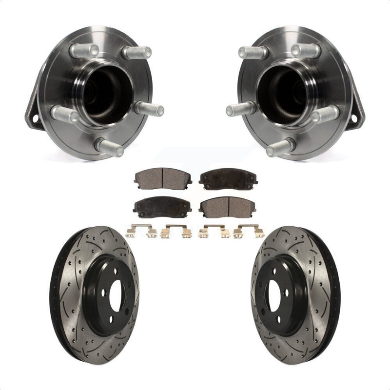 Transit Auto KBB-102951 Wheel Bearing and Hub Assembly for 2012-2023 Chrysler 300, Dodge Challenger, Dodge Charger - Front product image