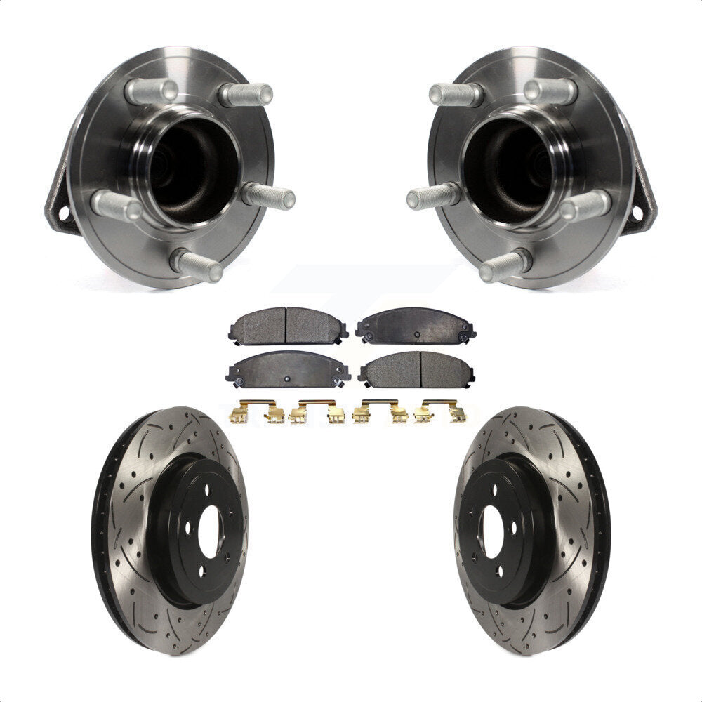 Transit Auto KBB-102952 Wheel Bearing and Hub Assembly for 2012-2023 Dodge Charger, Chrysler 300, Dodge Challenger - Front product image
