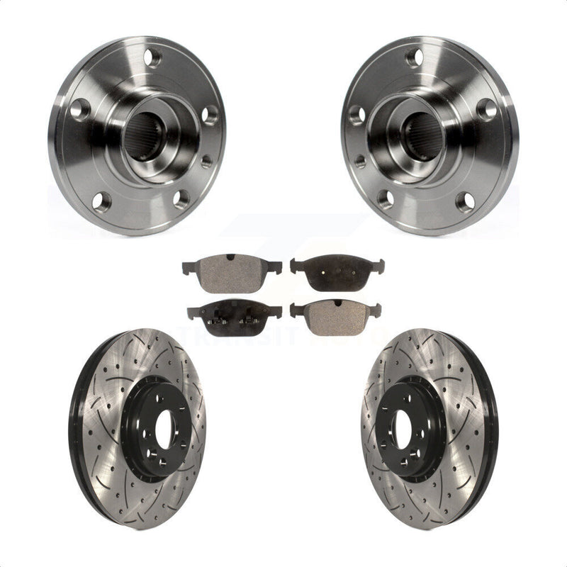 Transit Auto KBB-102954 Wheel Bearing and Hub Assembly for 2010-2015 Volvo XC60 - Front product image