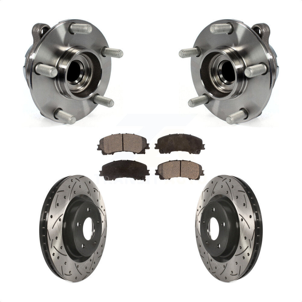 Transit Auto KBB-102957 Wheel Bearing and Hub Assembly for 2014-2023 INFINITI Q60, INFINITI QX50, INFINITI Q50 - Front product image