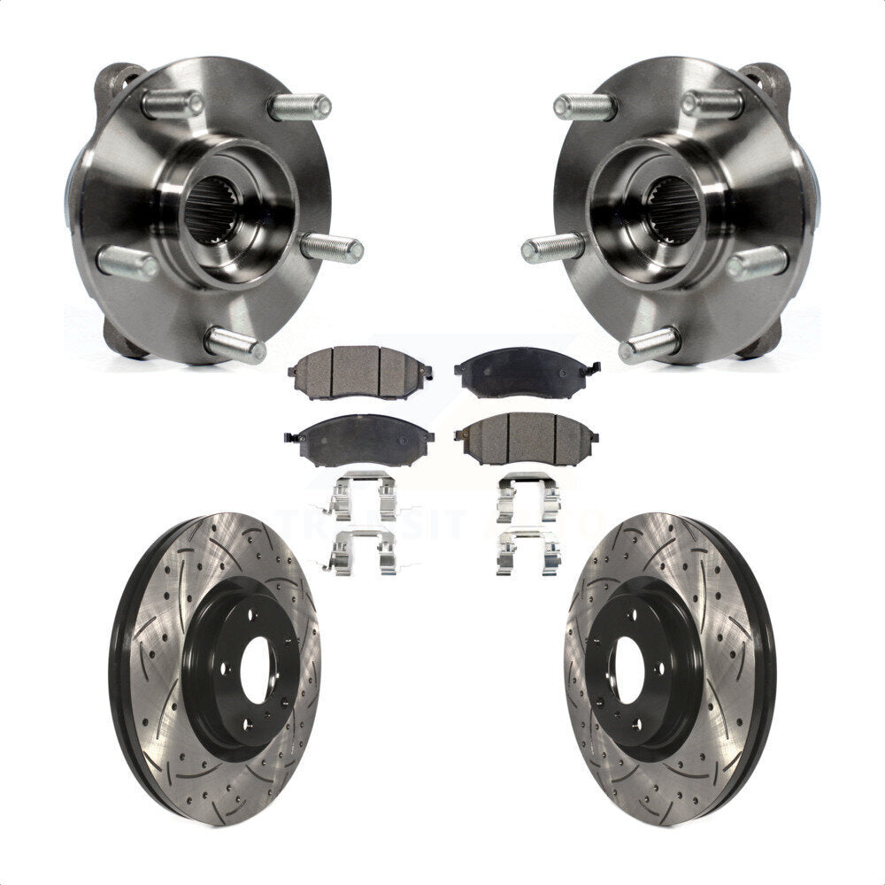 Transit Auto KBB-102958 Wheel Bearing and Hub Assembly for 2006-2019 INFINITI Q40, INFINITI Q70L, INFINITI QX70 & more - Front product image