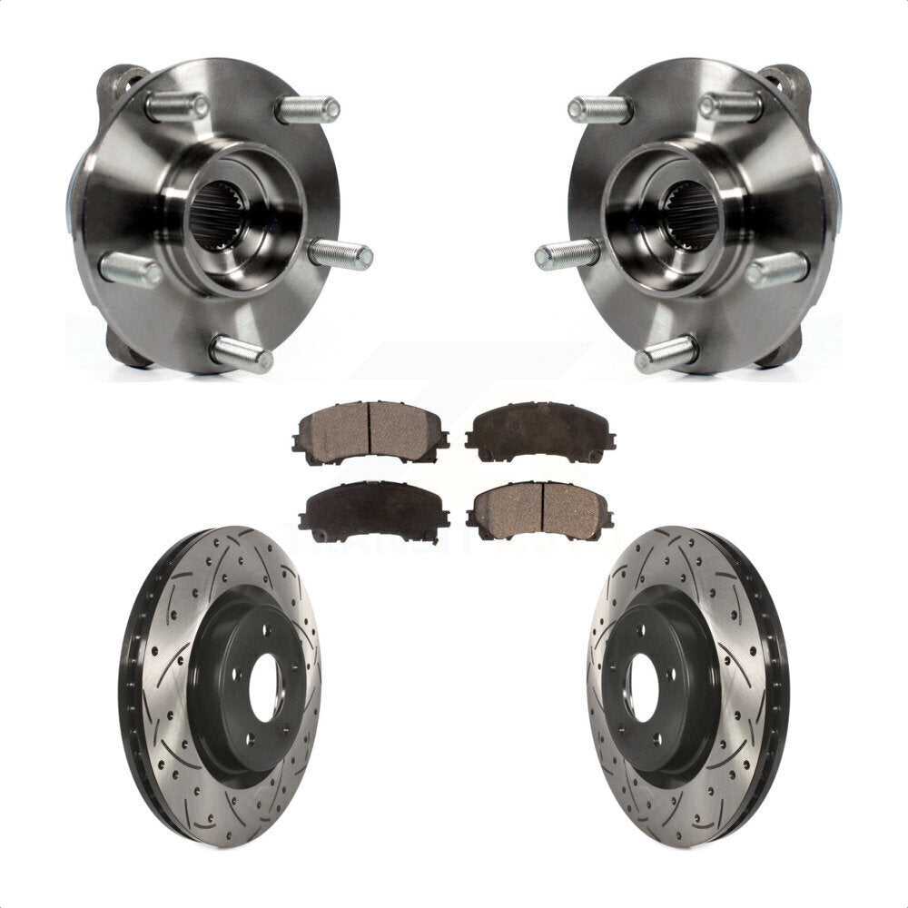 Transit Auto KBB-102959 Wheel Bearing and Hub Assembly for 2014-2023 INFINITI Q60, INFINITI QX50, INFINITI Q50 - Front product image